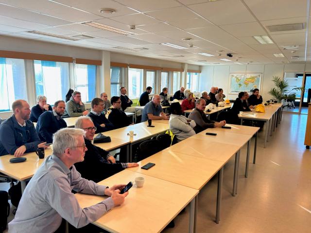 medlemsmøte på Fagskolen for bedrifter i Powered by Telemark