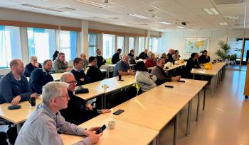 medlemsmøte på Fagskolen for bedrifter i Powered by Telemark